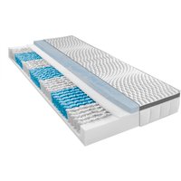 Linneweber 7-Zonen TTFK/Gel-Matratze 1000 H2 CURACAO, Tonnentaschen von Linneweber