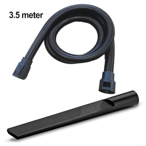 Extra langer Schlauch mit Fugendüse für Kärcher Staubsauger WD1 WD2 WD3 WD4 WD5 WD6 NT20 30 mit Anti-Dual-Drehmanschetten für effiziente Reinigung (3,5 m) von Linnkyfloa