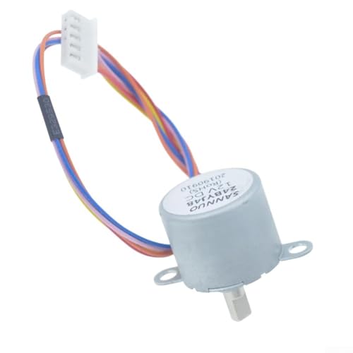 Linnkyfloa 24BYJ48 12V Schrittmotor - Küchenklimaanlage Swing Air Outlet Motor 4 Phasen 5 Draht Reduktionsmotoren Präzise Steuerung Linnkyfloa 24BYJ48 12V Schrittmotor - Küchenklimaanlage Swing Air Outlet Motor 4 Phasen 5 Draht Reduktionsmotoren Präzise Steuerung von Linnkyfloa