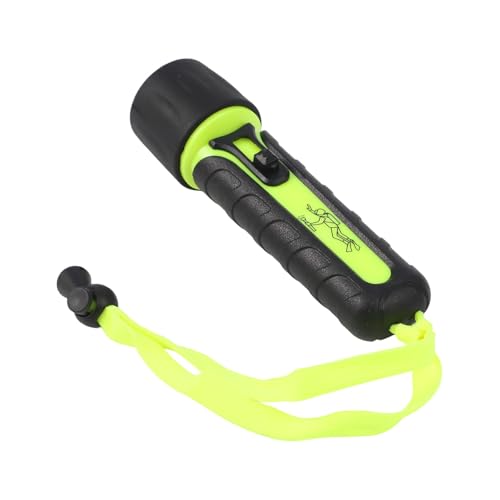 Linnkyfloa 8000LM LED Tauch-Taschenlampe Wasserdichte Unterwasser-Taschenlampe mit 50 m Leuchtweite und PC TPE-Gehäuse für Schnorcheln, Tauchen, Camping, Wandern, Jagd, Rettung, Nachtgebrauch (1 Stück von Linnkyfloa