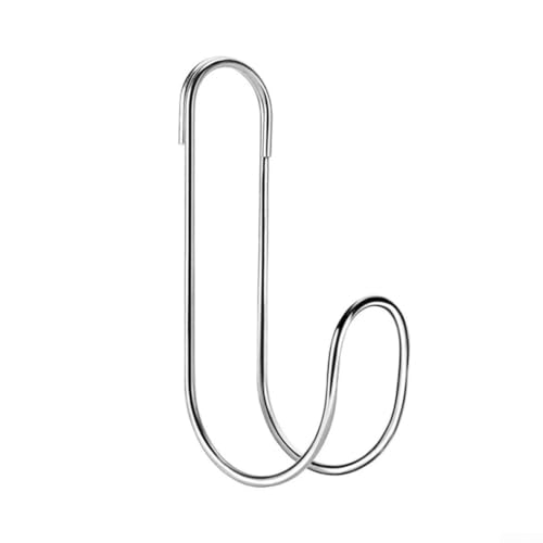 Linnkyfloa Edelstahl-Wasserrohr-Aufhänger für Autowäsche, Garten- und Outdoor-Fahrzeugreparatur, 20 kg Kapazität, Schlauchhalter, 22,9 x 9,4 cm Design (1 Stück) von Linnkyfloa