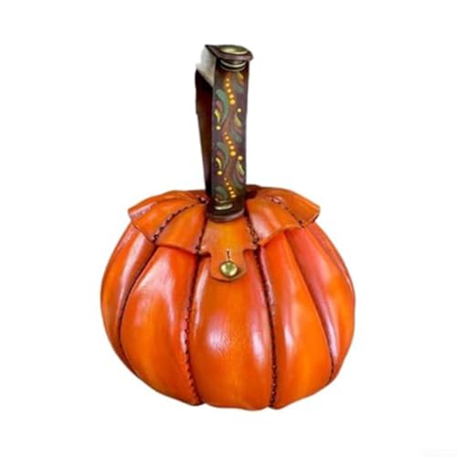 Linnkyfloa Kürbis-Werkzeug-Set – Futtertasche mit Gürtelschlaufe, geeignet für Taillen-Aufbewahrung oder Handtrage für herbstliches Ledermaterial Linnkyfloa Kürbis-Werkzeug-Set – Futtertasche mit Gürtelschlaufe, geeignet für Taillen-Aufbewahrung oder Handtrage für herbstliches Ledermaterial von Linnkyfloa