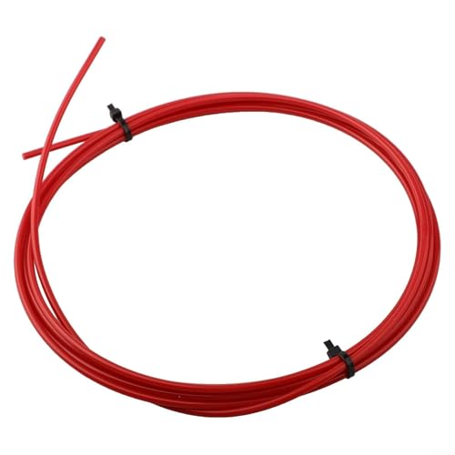 Linnkyfloa Kupferrohr-Biegestreifen, 4 m, eingebauter PE-Kunststoff, Klimaanlagen-Rohrbiegewerkzeug für 1/4 3/8 1/2 5/8 Zoll Größen, farbkodiert für genaue Auswahl (rot) von Linnkyfloa