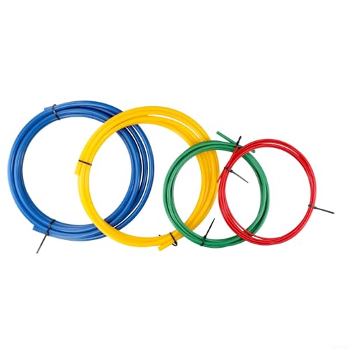 Linnkyfloa Kupferrohrbiege-Set für Klimaanlagen – integriertes PE-Kunststoff-Biegestreifen-Set für 1/4 3/8 1/2 5/8 Zoll Rohre, 4 Stück HVAC Installationswerkzeug-Set CT-205 von Linnkyfloa