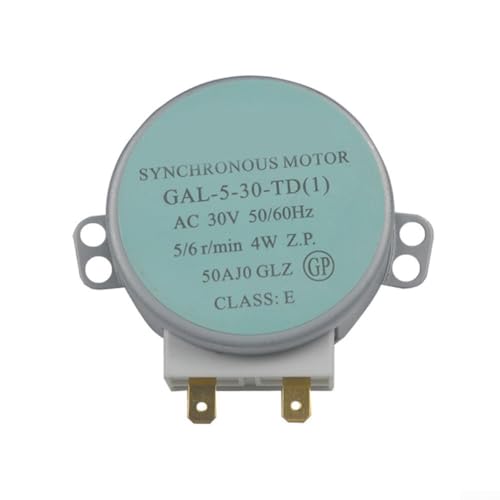 Linnkyfloa Mikrowellen-Drehteller-Motor – Antriebsmotor 30 V GAL-5-30-TD Mikrowellenofen-Synchronmotor aus Aluminium von Linnkyfloa