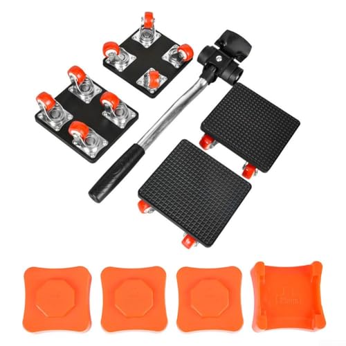 Linnkyfloa Möbelbeweger für Möbel, höhenverstellbar, um 360 Grad drehbar, max. Tragkraft, für Haushaltsgeräte, Möbel, 4 Stück Linnkyfloa Möbelbeweger für Möbel, höhenverstellbar, um 360 Grad drehbar, max. Tragkraft, für Haushaltsgeräte, Möbel, 4 Stück von Linnkyfloa