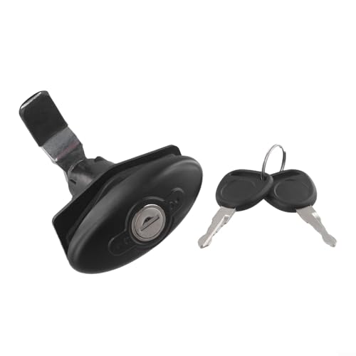 Linnkyfloa RV Schranktürschloss Yacht Luke Knauf Schloss Nylon für Wohnwagen Spind Schublade Glastür Aktenschrank Briefkasten, inklusive 2 Schlüssel, verdickter Boden von Linnkyfloa