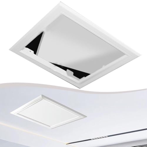 Linnkyfloa Revisionstür für Decken, Wände, Sanitär- und Elektrosysteme, verdeckte Wartungsabdeckung, Abdeckung für Sanitäranlagen, 250 x 250 mm, Weiß Linnkyfloa Revisionstür für Decken, Wände, Sanitär- und Elektrosysteme, verdeckte Wartungsabdeckung, Abdeckung für Sanitäranlagen, 250 x 250 mm, Weiß von Linnkyfloa