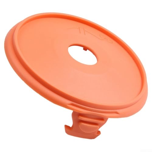 Linnkyfloa Spulenabdeckung – für Rasentrimmer-Teile 8846 8847 8848 9807 9808 9809 9811 Ersatz-Kunststoffabdeckung 93,5 x 17,4 mm Gartenwerkzeug-Zubehör von Linnkyfloa