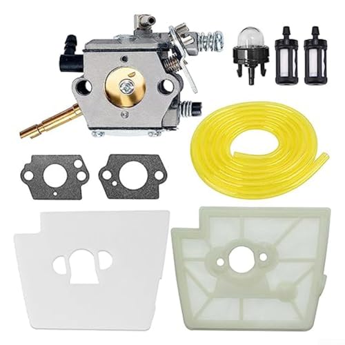 Linnkyfloa Vergaser-Kit kompatibel mit FS 160 FS 180 FS 220 FR 220 FS 280 FS 290, inkl. Luftfilter 4119120 1600 4119141 0300, Kraftstoffleitungsbirne von Linnkyfloa
