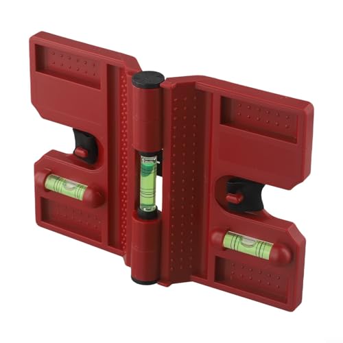 Linnkyfloa Verstellbares Werkzeug mit 3 Libellen – für horizontale vertikale Ausrichtung für Metall, Holz, Beton, Kunststoffmaterial Linnkyfloa Verstellbares Werkzeug mit 3 Libellen – für horizontale vertikale Ausrichtung für Metall, Holz, Beton, Kunststoffmaterial von Linnkyfloa