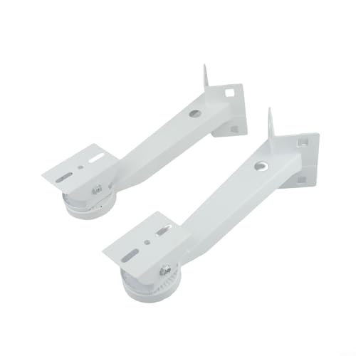 Linnkyfloa Wandhalterung für Überwachungskamera, wasserdicht, Aluminiumlegierung, verstellbarer Winkel, Wandecke, Außenmontage (2 Stück) von Linnkyfloa