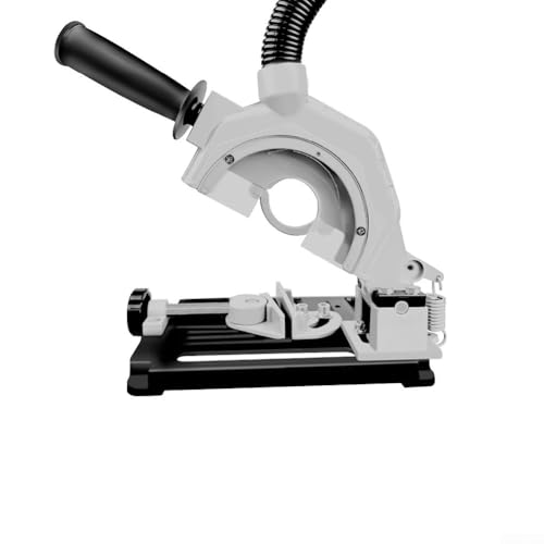 Linnkyfloa Winkelschleifer-Ständer – mit 0–45 Grad verstellbarer Klemme für 115–125 mm Scheiben, mit Vakuumschlauch und Staubbeutel Linnkyfloa Winkelschleifer-Ständer – mit 0–45 Grad verstellbarer Klemme für 115–125 mm Scheiben, mit Vakuumschlauch und Staubbeutel von Linnkyfloa