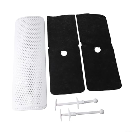 Linnkyfloa Zentrale Klimaanlage Windschutzscheibe – Anti-direktes Blasen, AC-Luftabweiser einstellbare Luftstromrichtung, Reinigungsfilter Baumwolle für AC-Entlüftungsöffnungen (Kohlefilter-S) von Linnkyfloa