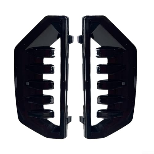 Schwarz lackierte vordere Stoßstangen-Abdeckung Lufteinlassabweiser Set 2er-Pack 84869628 84869627 für GMC für Sierra 1500 AT4 AT4X Denali Elevation SLE 2022 2023 Schwarz lackierte vordere Stoßstangen-Abdeckung Lufteinlassabweiser Set 2er-Pack 84869628 84869627 für GMC für Sierra 1500 AT4 AT4X Denali Elevation SLE 2022 2023 von Linnkyfloa