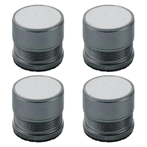 Verstellbare Betterhöhungen, 4-teiliges Set zur Geräuschreduzierung und Möbelunterstützung (grau) von Linnkyfloa