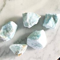 Roh Blauer Aragonit Chunk | Kristall von LinoCrystals