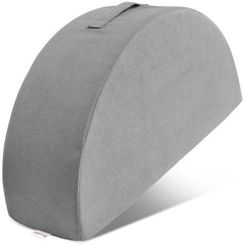 Linodino® Halbmond Wippe – Spielsofa Add-on aus Schaumstoff | Bauteil & Erweiterung zum Wippen, Balancieren & Bauen | Delfingrau von Linodino