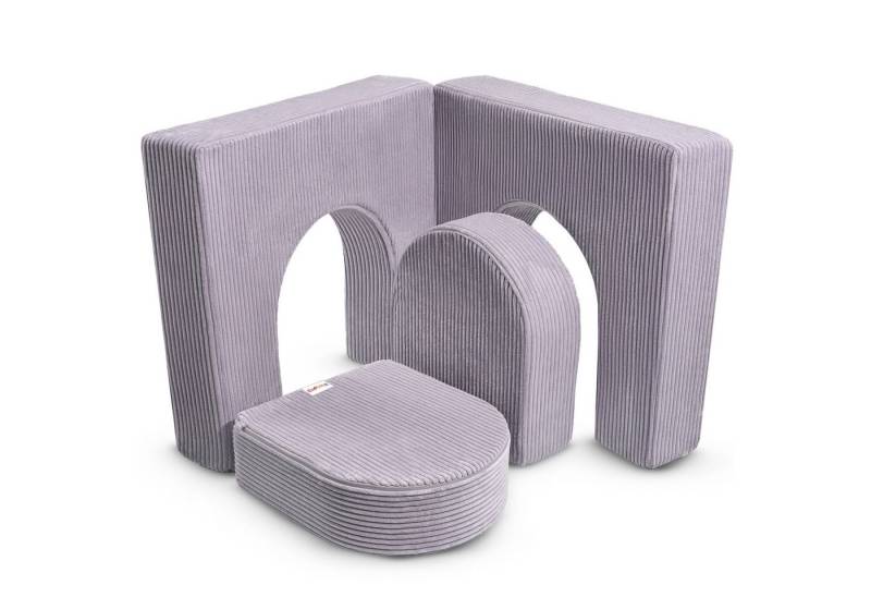 Linodino Kindersofa Magisches Tor – Spielsofa Add-on mit Bögen, Kindersofa Bauteil, Spielsofa Add-on von Linodino