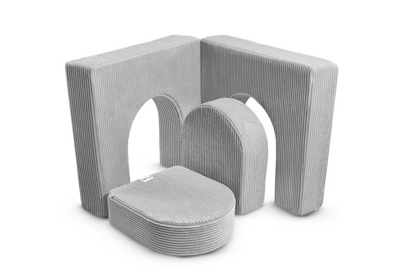 Linodino Kindersofa Magisches Tor – Spielsofa Add-on mit Bögen, Kindersofa Bauteil, Spielsofa Add-on von Linodino