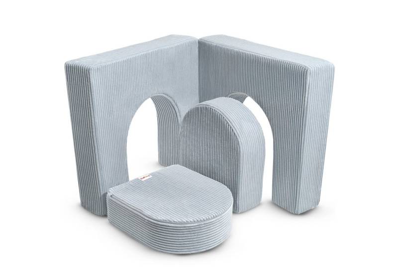 Linodino Kindersofa Magisches Tor – Spielsofa Add-on mit Bögen, Kindersofa Bauteil, Spielsofa Add-on von Linodino