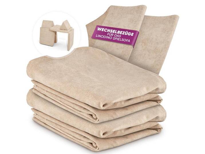 Linodino Spielsofa Wechselbezüge Chenille von Linodino