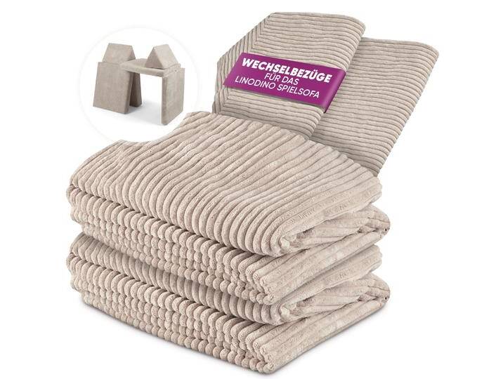 Linodino Spielsofa Wechselbezüge Cord von Linodino