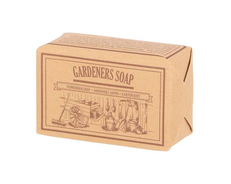 Linoows Dekoobjekt 5 Stück Gärtnerseife 5x Bimsstein Nostalgie Seife (5er Packung), handgemachte Seiffe völlig ökologisch produziert von Linoows