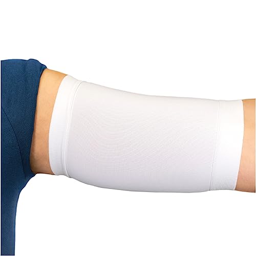 Linphelle PICC line Mikrofaser Coverpicc, vielseitige Armkatheter-Abdeckband aus atmungsaktivem Design-Gewebe, Arm Sleeve ideal für PICCs, Blutzuckermessgerät und Tattoo-Abdeckung, Weiß, Größe 0 Linphelle PICC line Mikrofaser Coverpicc, vielseitige Armkatheter-Abdeckband aus atmungsaktivem Design-Gewebe, Arm Sleeve ideal für PICCs, Blutzuckermessgerät und Tattoo-Abdeckung, Weiß, Größe 0 von Linphelle