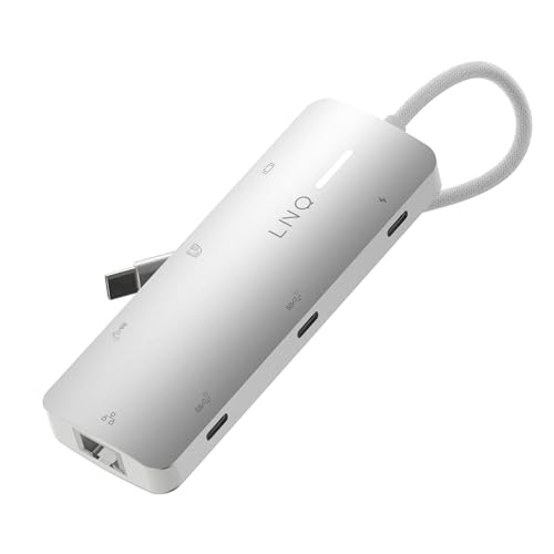 LINQ 8in1 PRO USB-C Multiport Hub 140W von Linq
