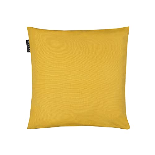 LINUM Annabell Elegant Kissenhülle 40x40 cm, 100% Baumwolle, Maschinenwaschbar, Senfgelb LINUM Annabell Elegant Kissenhülle 40x40 cm, 100% Baumwolle, Maschinenwaschbar, Senfgelb von LINUM