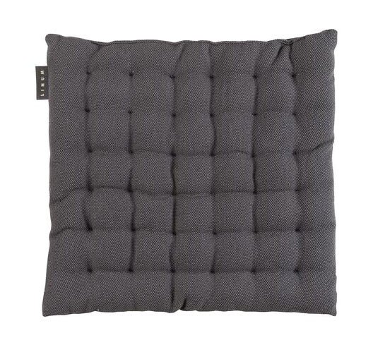 Sitzkissen 40x40 cm Pepper granitgrau von Linum AB