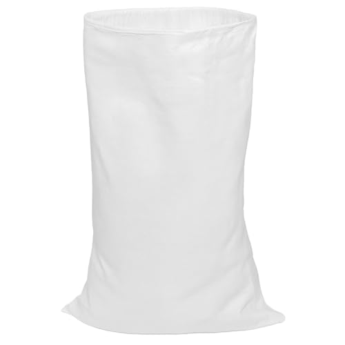 Linxor - Set mit 5, 10, 20 oder 50 wiederverwendbaren Bausäcken aus hochwertigem Polypropylen - 55 kg - Weiß Linxor - Set mit 5, 10, 20 oder 50 wiederverwendbaren Bausäcken aus hochwertigem Polypropylen - 55 kg - Weiß von Linxor