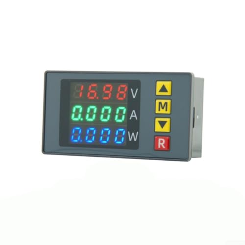 0,000 ~ 1000 W 4-stelliger LED-Digital-Spannungsprüfer Stromprüfer Strommessgerät Alarm (B) von Lioaeust