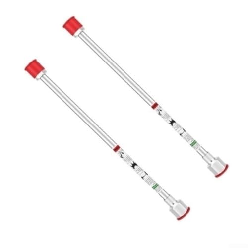 2 x Airless Farbsprüher-Verlängerungsstangen-Ersatz-Set für verbesserte Reichweite beim Streichen von Decken, Wänden und Treppen (30 cm) von Lioaeust