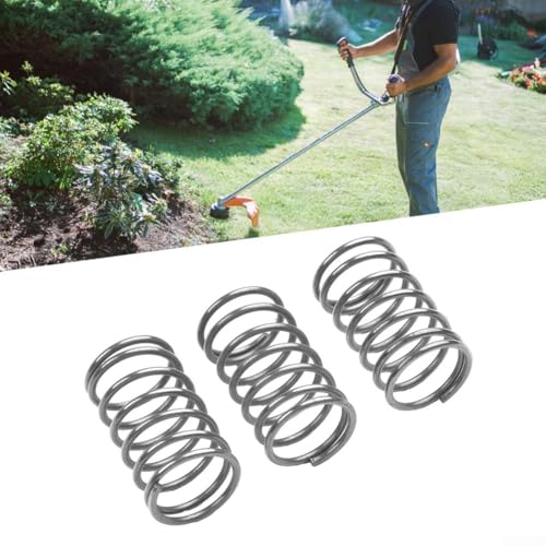 3 x Spulenkappen-Abdeckungsfedern für Black and Decker Trimmer-Teile. Entwickelt, um die Funktionalität des Trimmerkopfs wiederherzustellen 3 x Spulenkappen-Abdeckungsfedern für Black and Decker Trimmer-Teile. Entwickelt, um die Funktionalität des Trimmerkopfs wiederherzustellen von Lioaeust