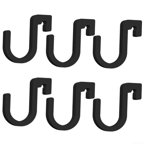 6 Auto-Haken für Regenschirme und Zubehör im Fahrzeug, mit Polymilchsäure-Material für sicheren Halt und ordentliche Organisation 6 Auto-Haken für Regenschirme und Zubehör im Fahrzeug, mit Polymilchsäure-Material für sicheren Halt und ordentliche Organisation von Lioaeust