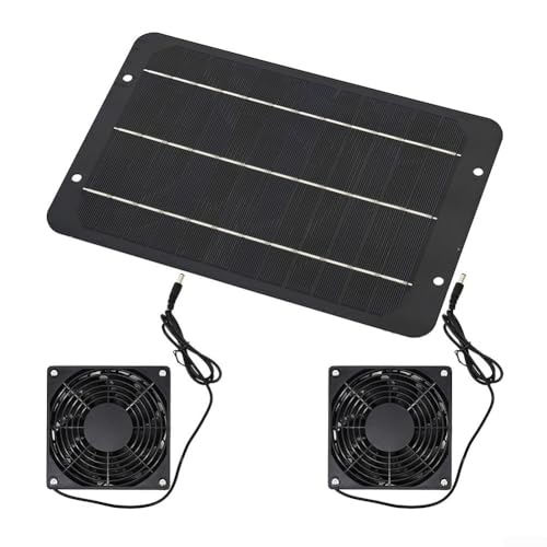 7W Solarpanel Abluftventilator Set für Belüftung und Kühlung mit Konstruktion und automatischer Solaraktivierung 7W Solarpanel Abluftventilator Set für Belüftung und Kühlung mit Konstruktion und automatischer Solaraktivierung von Lioaeust