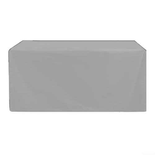 Abdeckung für Rasenmäher für den Außenbereich, 210D Oxford-Gewebe mit wasserdichter, staubdichter und UV-Schutz-Technologie (94 x 63,5 x 46 cm, grau) von Lioaeust