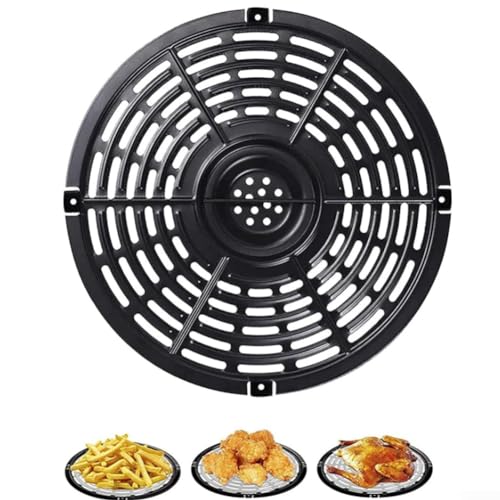 Air Fryer Grill Pan, Air Fryer Pan Mats Air Fryer Parts for Food Separator Cooking Divider Accessories for Kitchen, Home, Restaurant (18cm) von Lioaeust