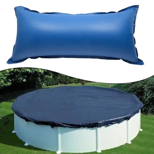 Aufblasbares PVC-Pool-Kissen, das auf Wasser schwimmt, um Laub- und Schmutzansammlungen für effiziente Schwimmbadpflege und Sauberkeit zu reduzieren (klein (115 x 230 cm) von Lioaeust