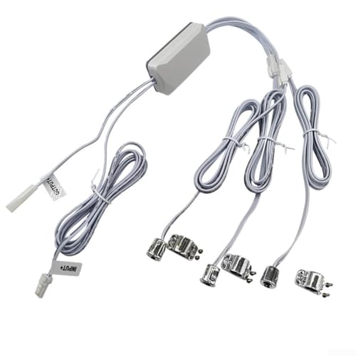 Automatischer LED-Lichtsteuerungsschalter für Schranktüren, kompatibel mit DC 12 V 24 V Systemen, bietet zuverlässige Sensoraktivierung und energieeffiziente Beleuchtung (B) von Lioaeust