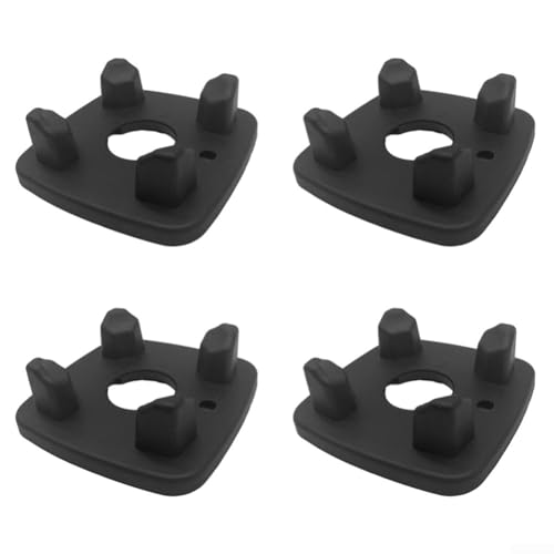 Blender Vibrationspads 4 Stück zur Geräuschdämpfung und Stabilität mit rutschfestem Material für Mixer (mit Loch) von Lioaeust