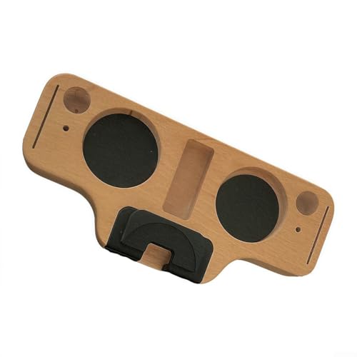 Espresso Tool Organizer Premium Holz Stopfstation für die Kaffeezubereitung (Buchenholz) von Lioaeust