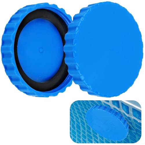 Frostbeständige Pool-Sprühabdeckung mit auslaufsicherem Design und Dichtungsdichtung für oberirdische Pool-Winterschutz (blau) von Lioaeust
