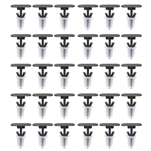 Gummi Türdichtung Clips für Transporter T1 T5 und Select für Seat Modelle inkl. für Sharan, Alhambra, MK3, Camper, 30 Stück OEM 1H0837719 von Lioaeust