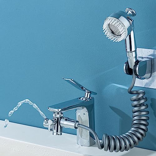 Handbrause-Set, Wasserhahn, externe Duschverlängerung, Waschbecken, Shampoo-Set Handbrause-Set, Wasserhahn, externe Duschverlängerung, Waschbecken, Shampoo-Set von Lioaeust