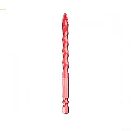 Hartmetallbohrer-Set für Holz, Metall, Glas, Fliesen, Trockenbau, Ziegel, Aluminiumblech, einfache Größenidentifizierung und Feuchtigkeitsbeständigkeit (10 mm) von Lioaeust