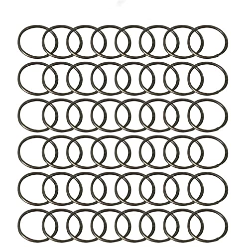 Hohler Raumteiler, 12 Stück, hohle Raumteiler, zum Aufhängen, Vorhang, Trennwände, DIY, Kunst, Dekoration, Heimtrennung, Dekoration, 40 x 40 x 0,8 cm (Eisenring) von Lioaeust