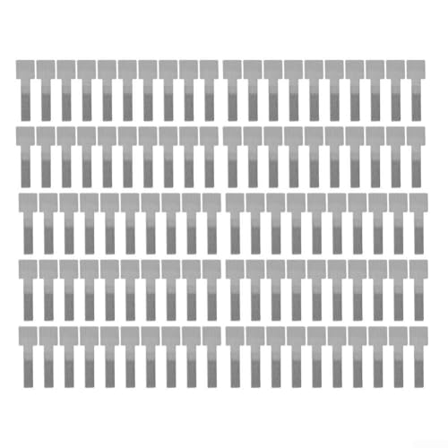 Kabel-Management-Riemen mit starker Rückseite, für die Organisation von elektrischen Drähten im Garten und zu Hause, aus Nylon-Material (100 Stück, grau) von Lioaeust